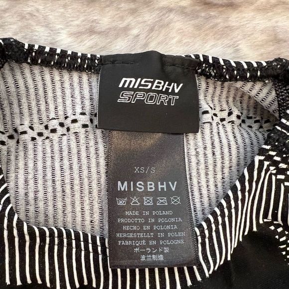 MISBHV SPORT ACTIVE WEAR CROPPED T-SHIRT - Picture 3 of 4